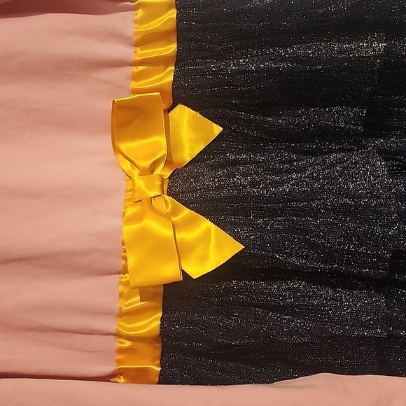 Hanna Andersson Hirls pink tulle layered dress size 8 US - Picture 3 of 4